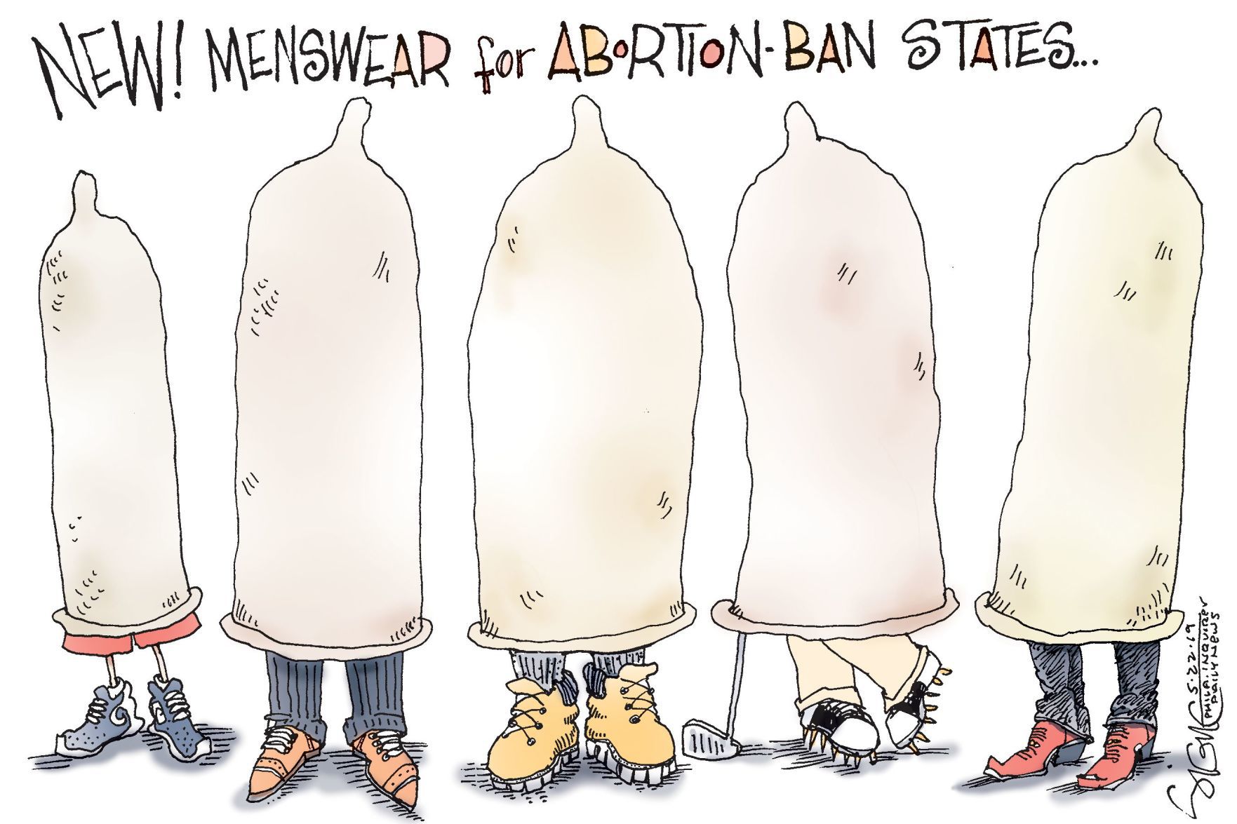 Signe Wilkinson editorial cartoon